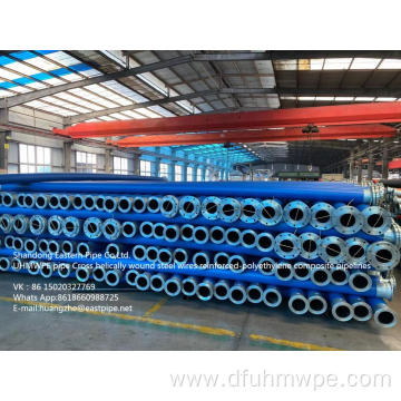 PE steel wire mesh skeleton composite pipe wholesale